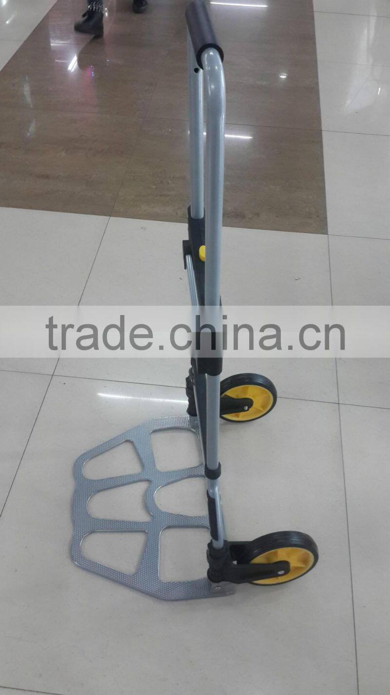 Folding Luggage Hand Truck Dolly Aluminium Trolley