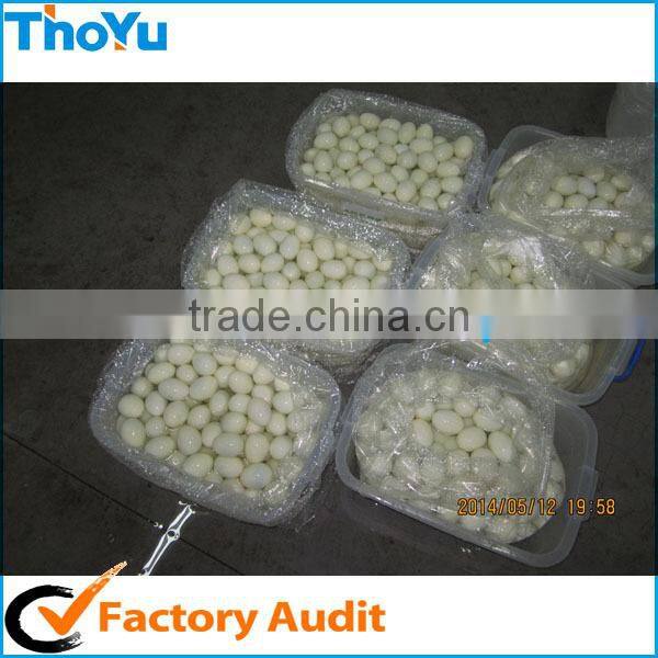 Automatic quail egg production line, quail egg boiler and peeler machine