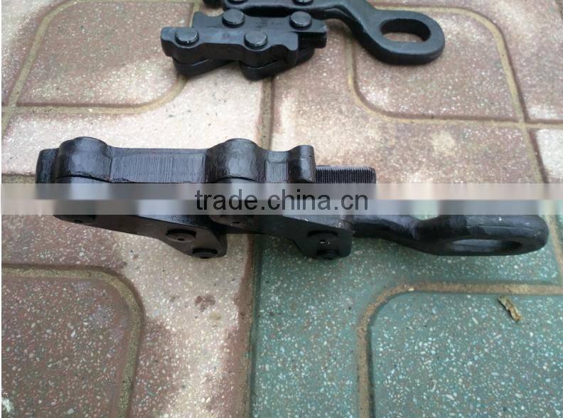 Light weight parallel jaw type earth wire come along clamp grip