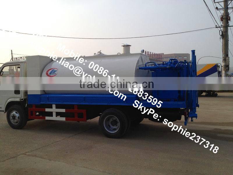 dongfeng mini automatic heated bitumen sprayer truck ,asphalt distributor truck