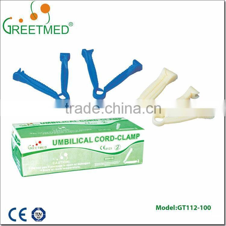 New design factory price single umbilical cord clamp
