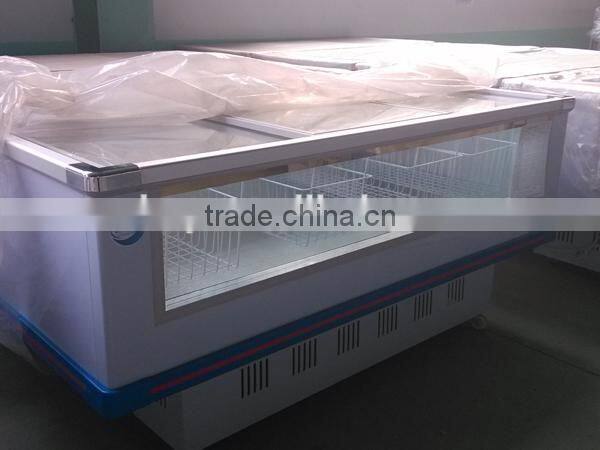 Hot sale supermarket deep freezer price / chest freezer