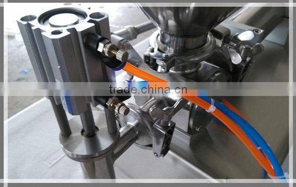 Small Scale Single Head Cream Pneumtic Filling Machine with 100-1000ml