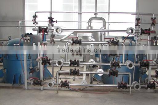 Easy operation crude soybean oil refinery