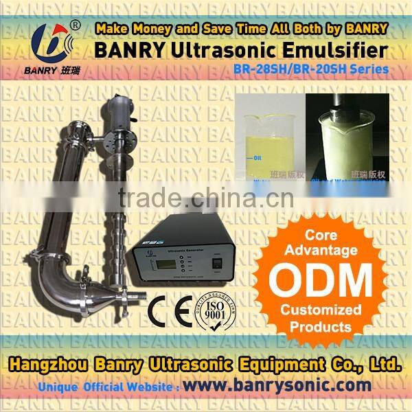 500L to 2500L rapeseed oil biodiesel reactor Ultrasound machine