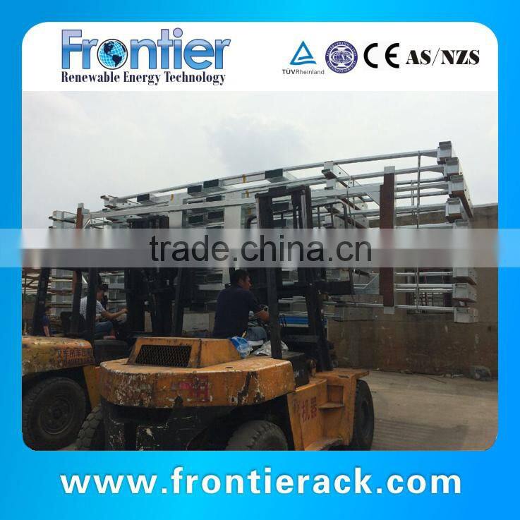 Galvanized Steel Pallet with wood inside