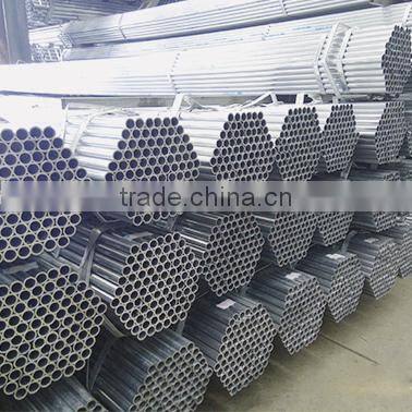 40mm round carbon GI pre galvanized steel pipe