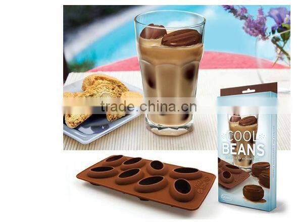 Coffee Beans Silicone Ice Tray