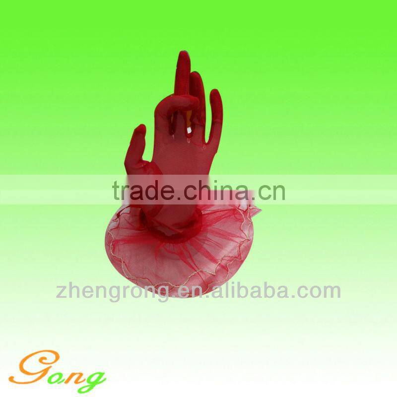 Hot Style Red Bridal Wedding Glove
