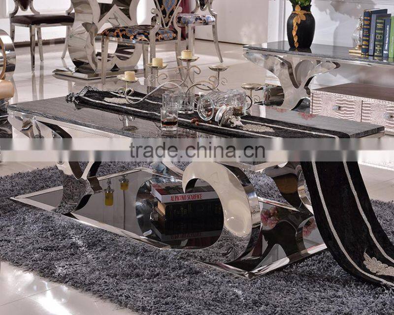 C388 home furniture new design marble top coffee table for sale