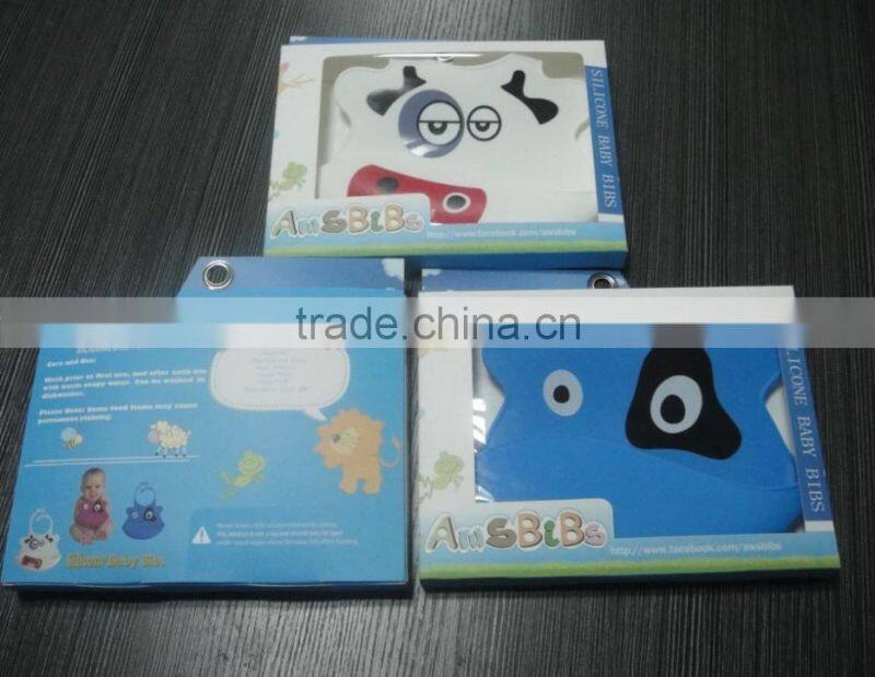 FDA Food Grade Various Animal Design Silicone Baby Bib