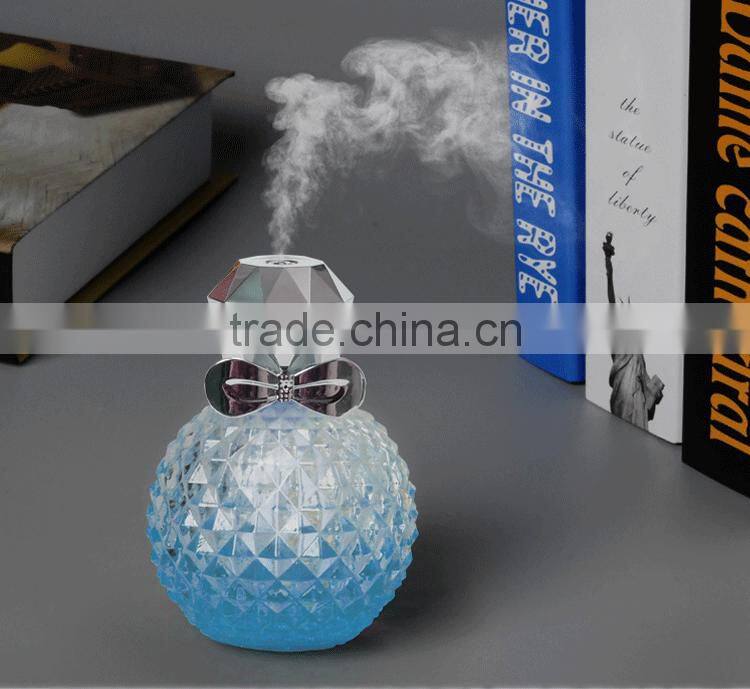 Perfume Bottle Shape Mini USB Ultrasonic Humidifier, Air fresh Purifier