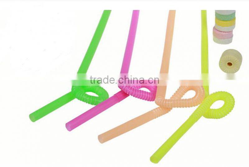 Disposable Colorful Art Drink Straw