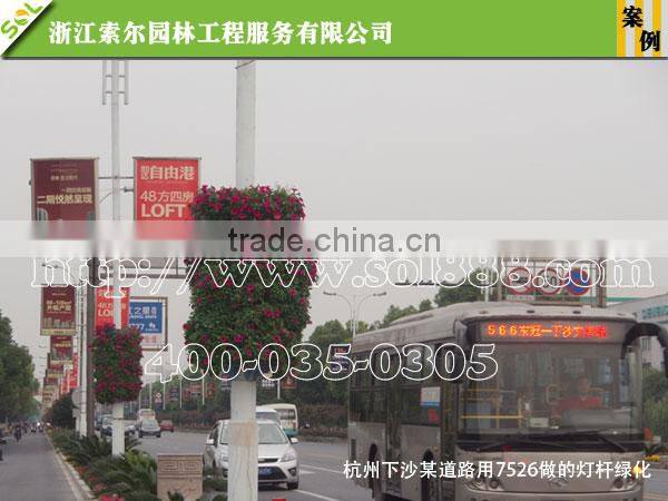 flower pots for sale for garden vertical and lamp pole post decoration cheap flower pots