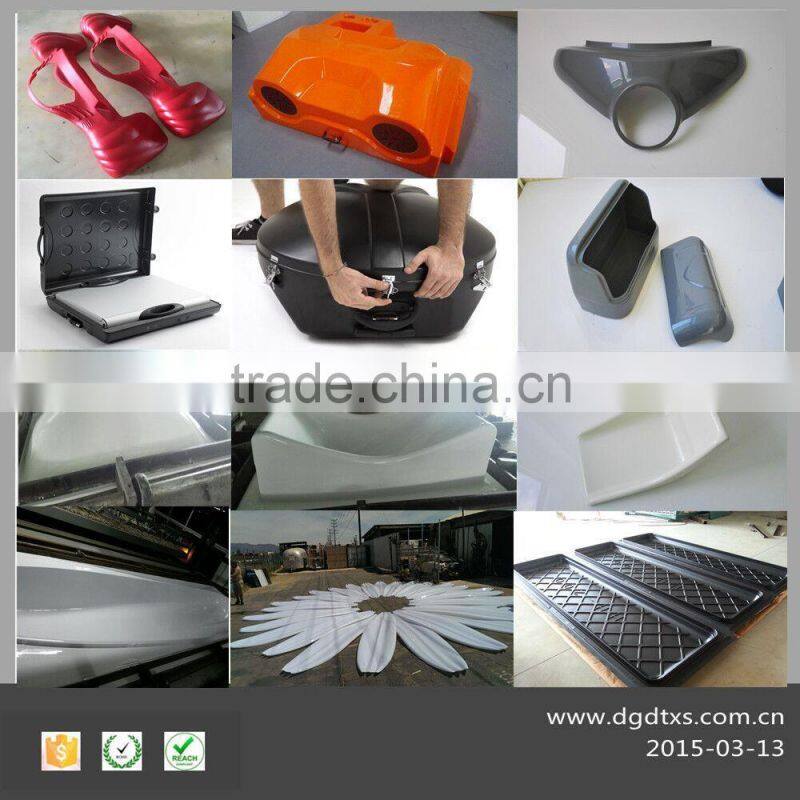 Plastic tub,Vacuum forming rectangular plastic tubs