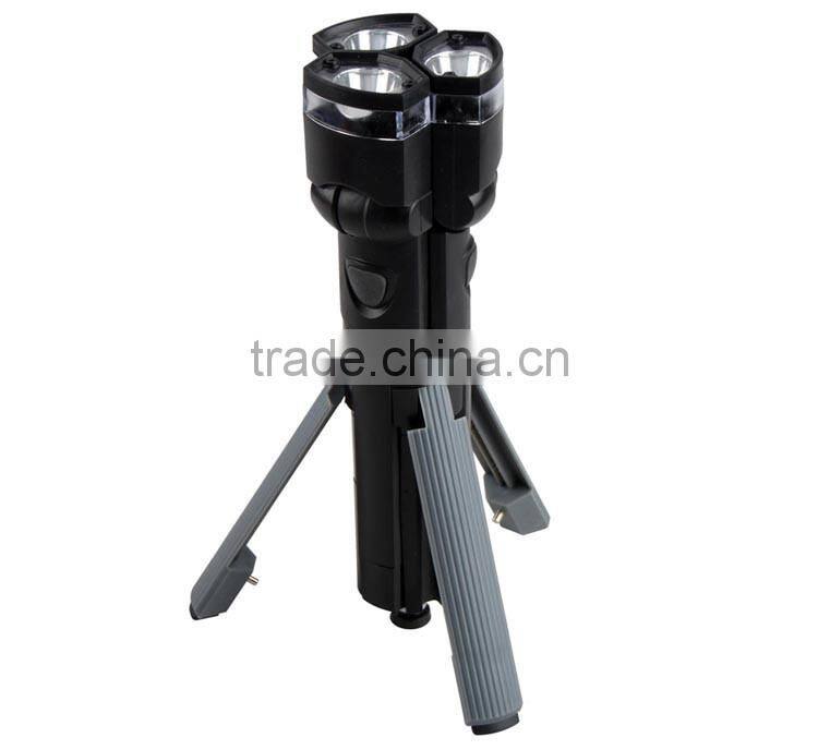 New design outdoor high power 3 in 1 tripod led tactical flashlight