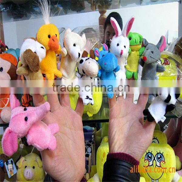 Plush Finger Puppet Stuffed Finger Puppet toy