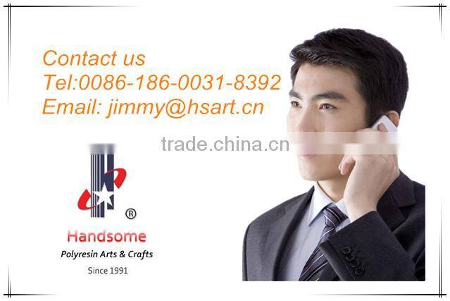 new design for 2014 10'' holy family wood-like resin