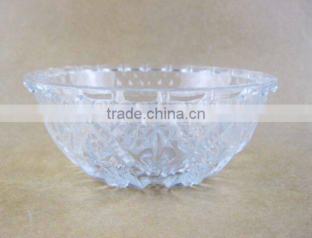 glass bowl/hand blown glass fish bowl