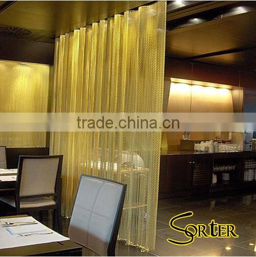 Flexible Metal Chain Curtain With Modern Style