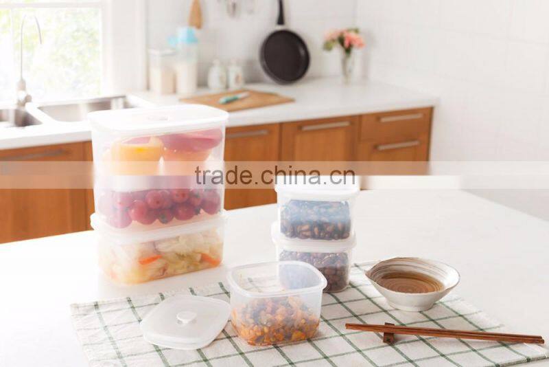 Superimposed flip-open cover food crisper
