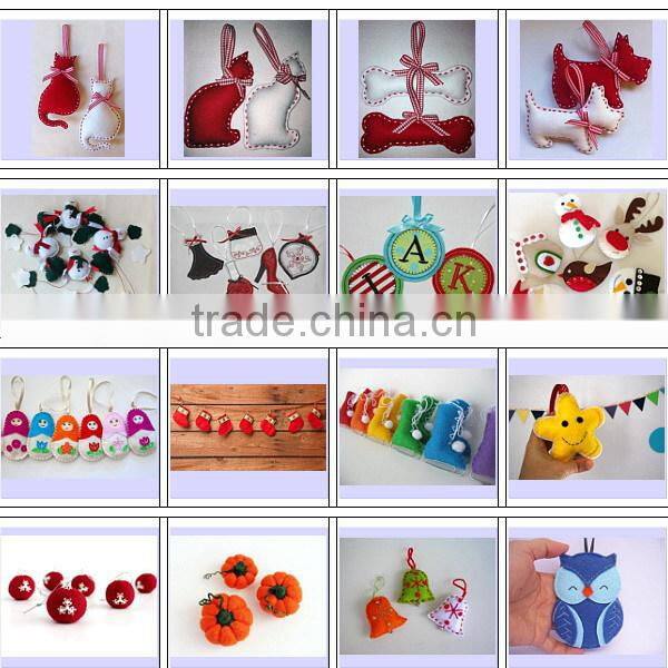Hot new bestselling product wholesale alibaba Eco friendly handmade wool felt hanging ball phone keychain in bulk made in China