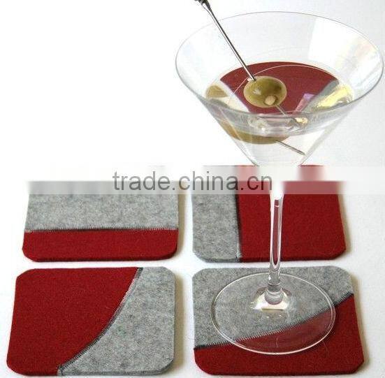 worldwide wanted 2017 hot sale high quality felt new products promotional items for restaurant glass cup order pad made in China
