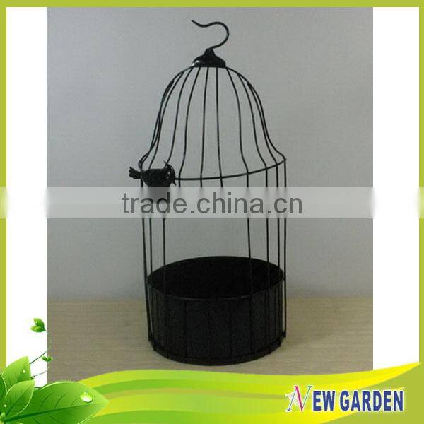 Novelty Birdcage Planter Pot,Special Design Multi-functional Sky Planter