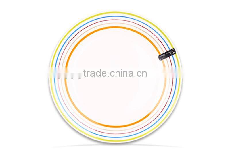 2014 lastest fashion decal handpainting ceramic stoneware bowl for promotion manufacture