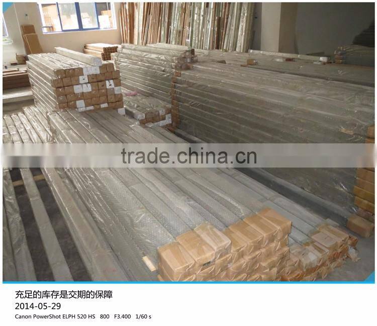 glass bubble pillar with led light for interior decoration