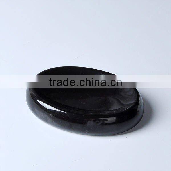 Black bath and accessories