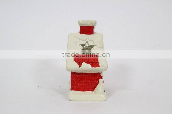 Christmas House Candle Holder