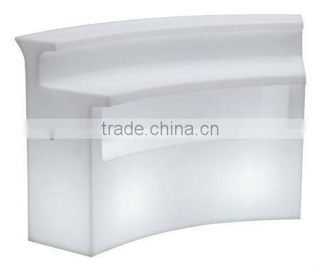 LED Bar Furniture/LED Furniture/beach table set with ice bucket