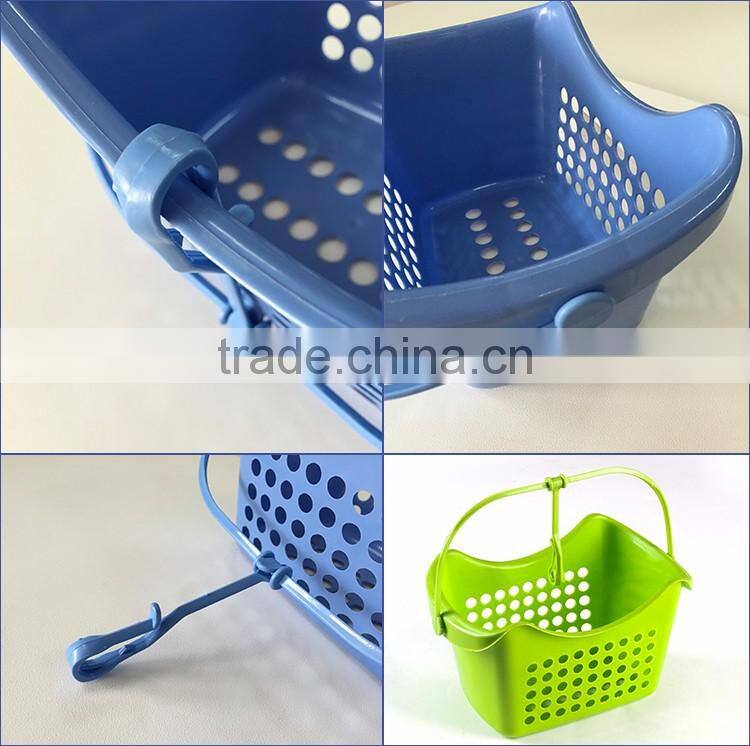Top selling handle plastic basket