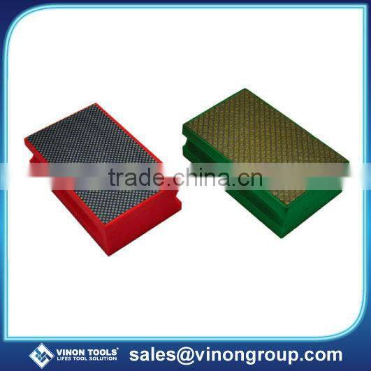 Resin Diamond Hand Pad/Diamond Finishing Pad/Diamond Polishing Pad.