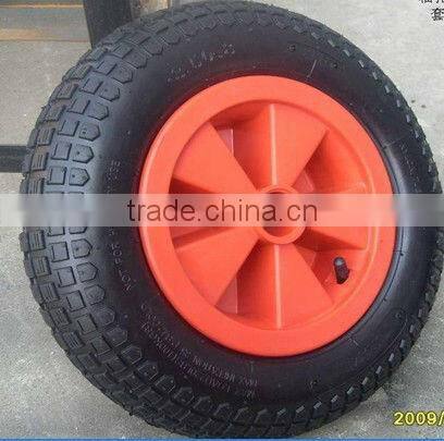 pu foam wheel 14*350-8 with plastic rim
