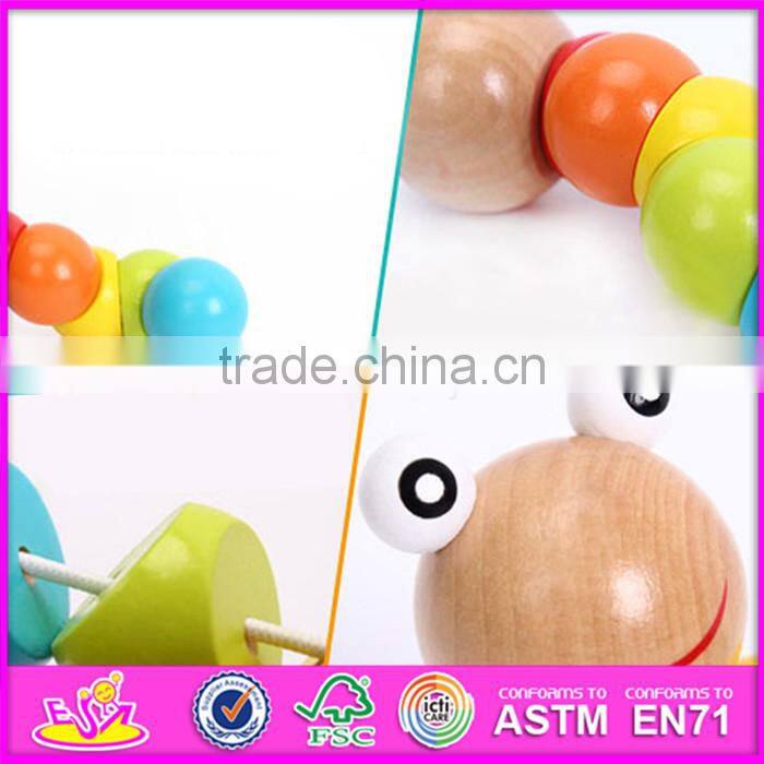 2016 new fashion funny children wooden diy puzzle toy W03B029