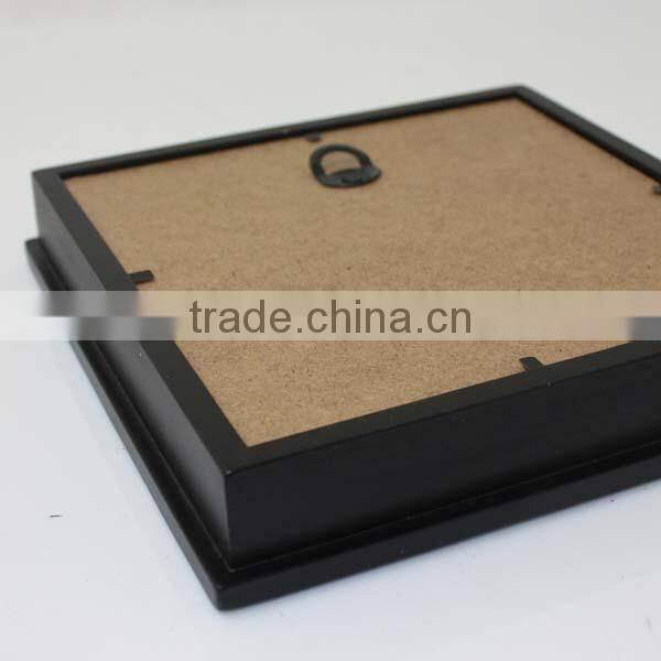 2016 new fashion wooden photo frame, beautiful wooden photo frame W09A017