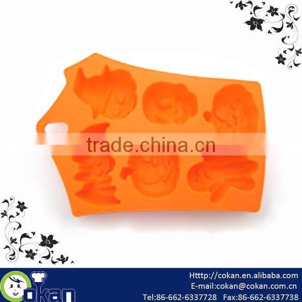 Halloween Shape Silicone Cake Mould,Silicone Muffin Mold CK-SL478