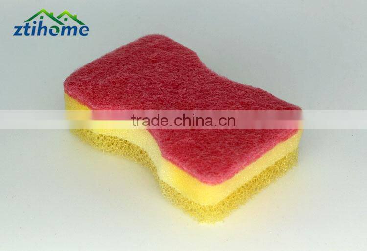 3layer magic cleaning sponge,2pcs per pack