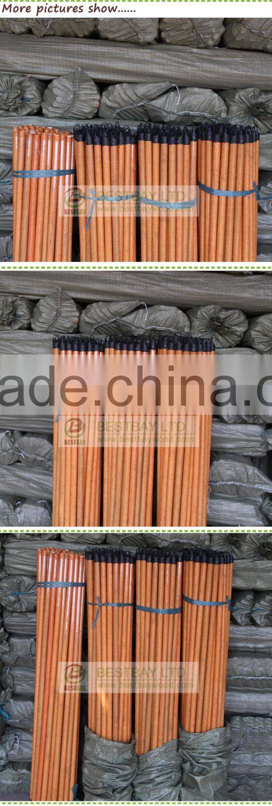 long handle cleaning brush/wooden handle brush/long handle brush pvc coated