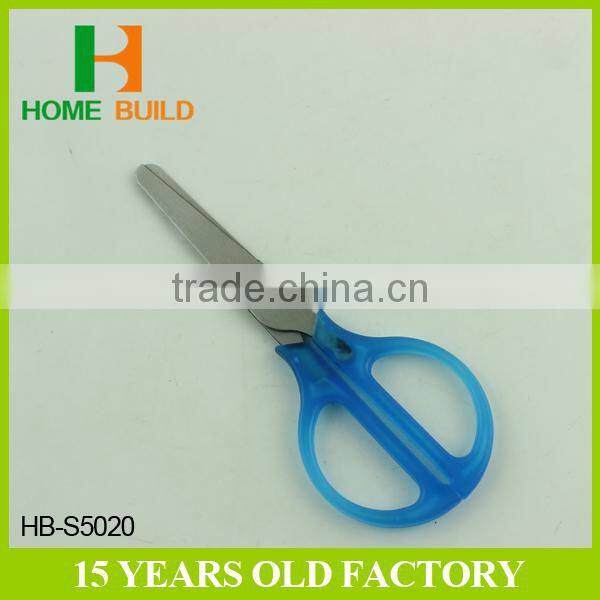 Factory price HB-S5020 5'' students round handle scissors