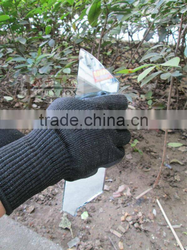 wholesale latex coated stainless steel wire knit work glove cheap latex gloves