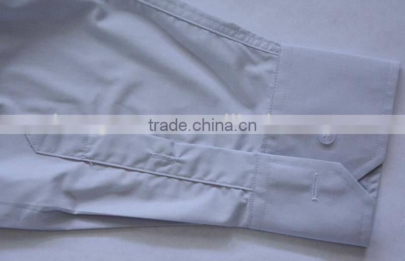 Men's 100% cotton Guayabera shirt with long sleeve and pintuck