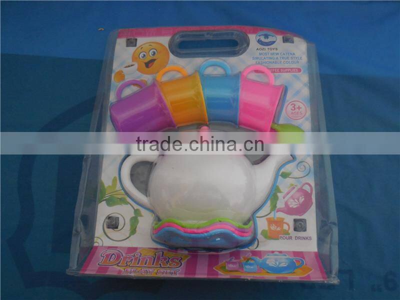 2016 new fashion Deluxe kitchen play toy food tea set for boys