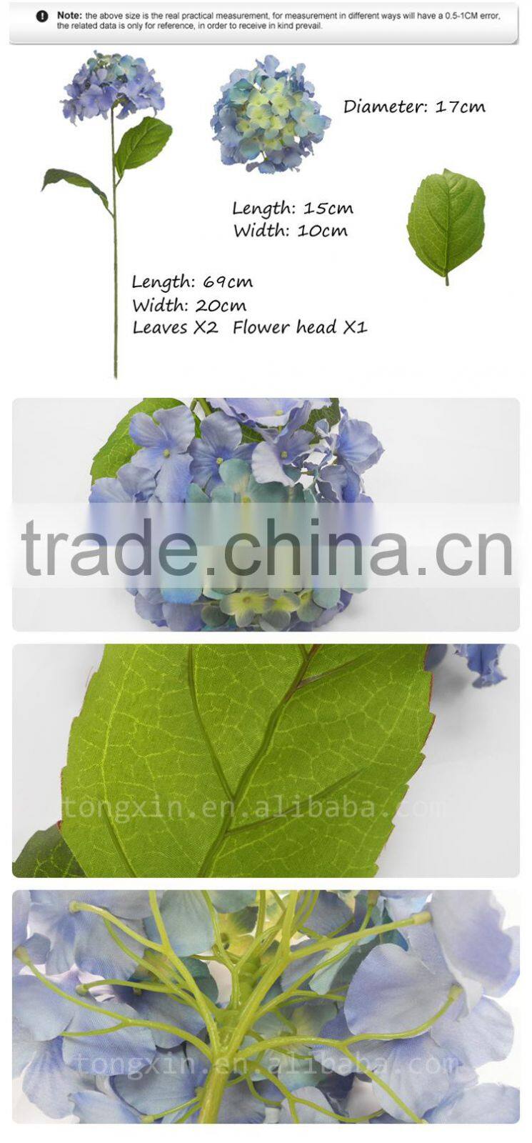 wedding table centerpieces fabricsilk hydrangea flower artificial