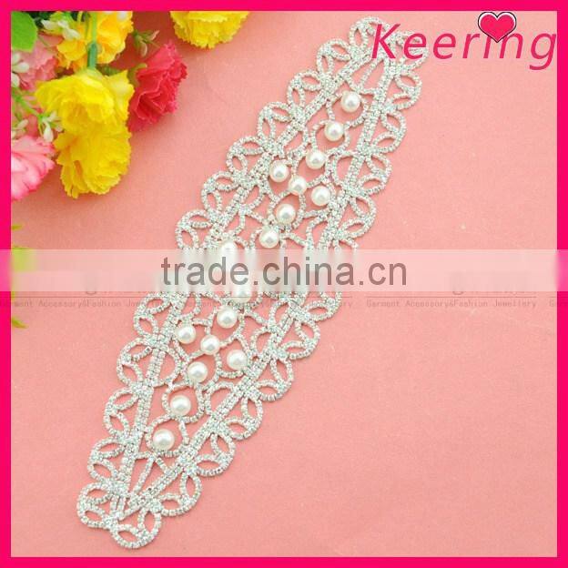 wholesale bridal hair accessory rhinestone embellishment WRE-222