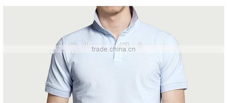 Custom 100% cotton promotional t-shirt blank polo t-shirt wholesale