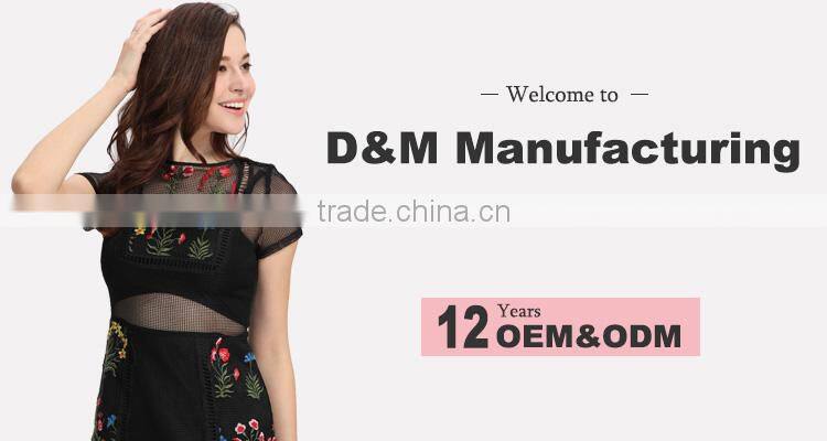 Domin fashion latest 2 piece style fancy lace dress