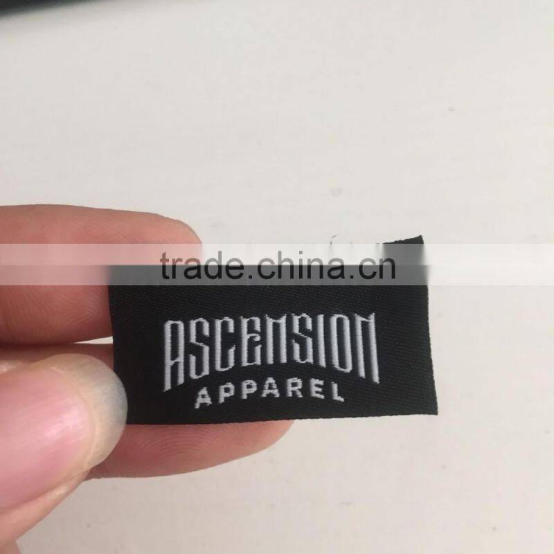 2017 customized high quality hair extension woven labels